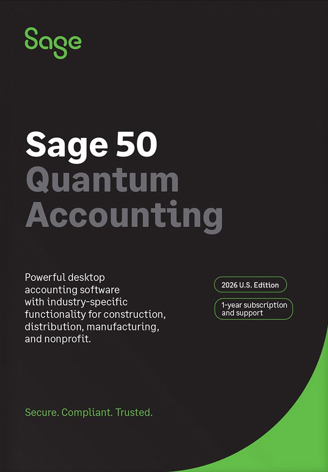 Sage 50 Quantum Accounting